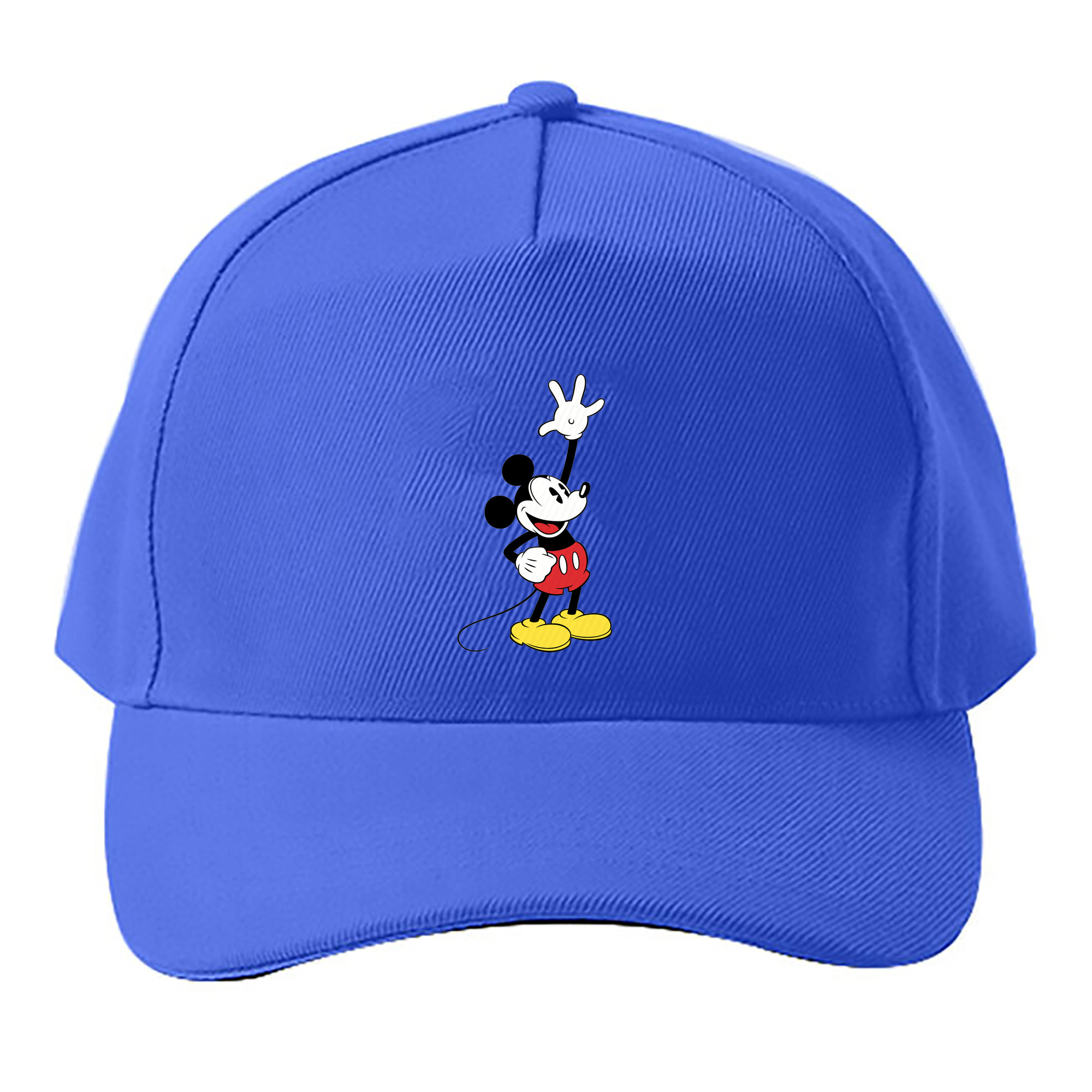 （画像用） ミッキーマウス Mickey Mouse ベースボールキャップ 綿100％ 男女兼用 帽子 スポーツ